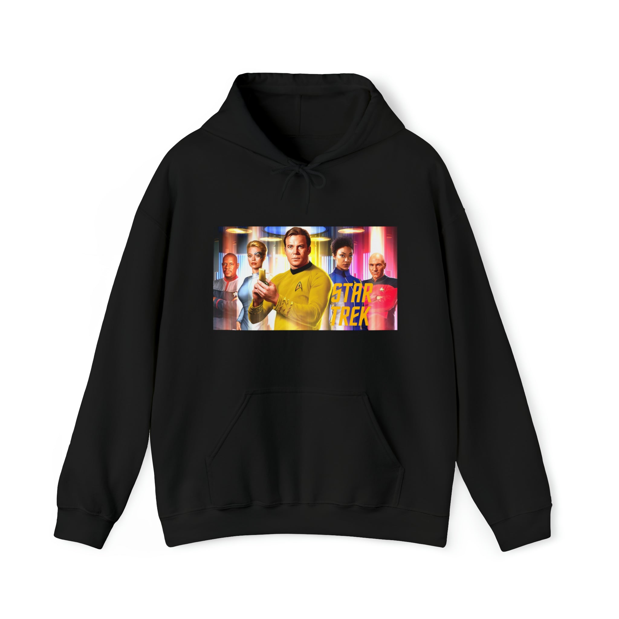 Star Trek- Unisex Heavy Blend™ Hooded Sweatshirt - Creations by Chris and Carlos